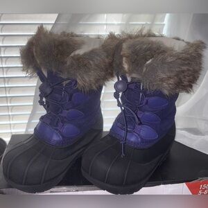 The Doll Maker Girls Winter Snow Boots | Faux Fur Lined | Size 10 Toddler